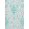Piper Looms Mayfield Moroccan AMF776 Teal Machine Washable Area Rug main image