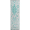Piper Looms Mayfield Moroccan AMF776 Teal Machine Washable Area Rug Runner Main Image