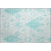 Piper Looms Mayfield Moroccan AMF776 Teal Machine Washable Area Rug Scatter Main Image