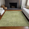 Piper Looms Mayfield Geometric AMF777 Aloe Machine Washable Area Rug Lifestyle Image Feature