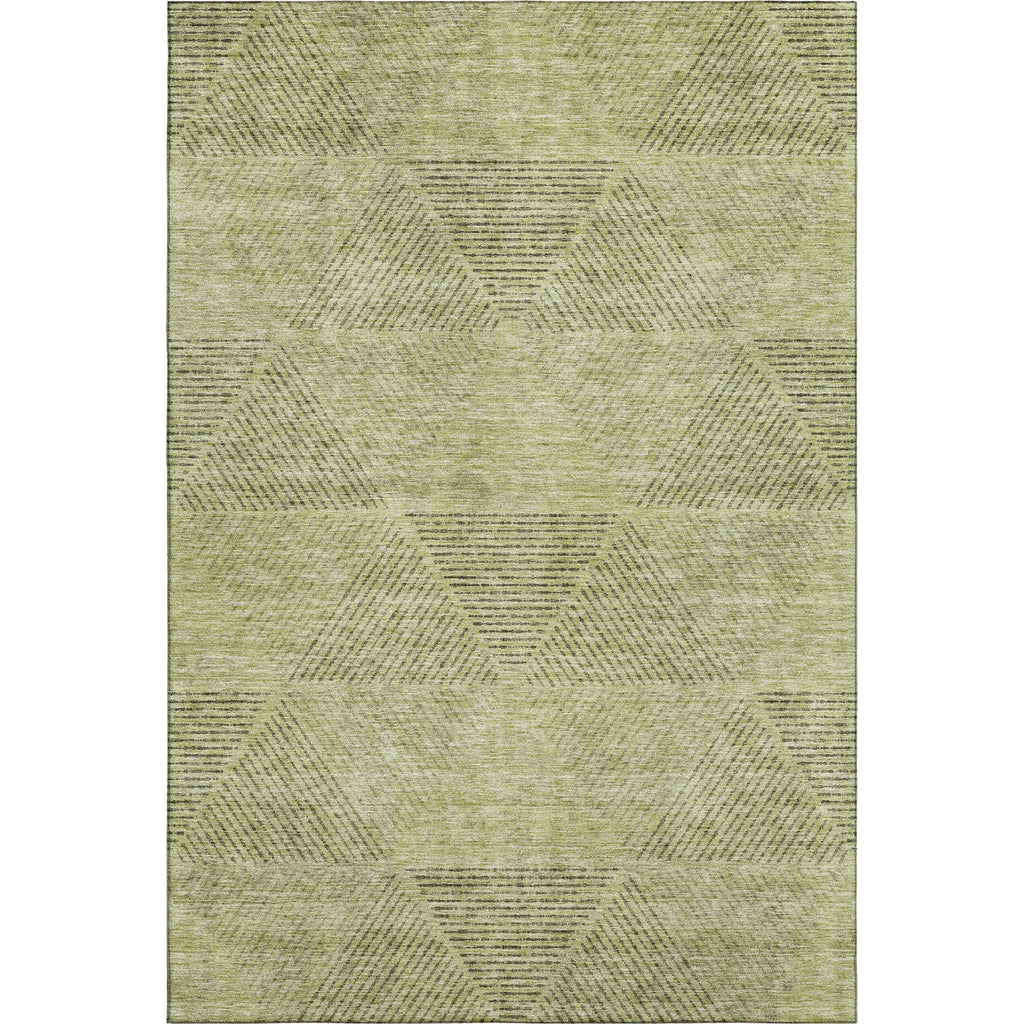 Piper Looms Mayfield Geometric AMF777 Aloe Machine Washable Area Rug main image