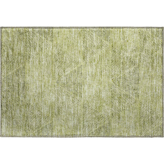 Piper Looms Mayfield Geometric AMF777 Aloe Machine Washable Area Rug Scatter Main Image