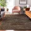 Piper Looms Mayfield Geometric AMF777 Brown Machine Washable Area Rug Lifestyle Image Feature