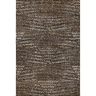 Piper Looms Mayfield Geometric AMF777 Brown Machine Washable Area Rug main image