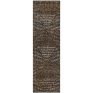 Piper Looms Mayfield Geometric AMF777 Brown Machine Washable Area Rug Runner Main Image