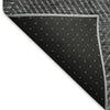 Piper Looms Mayfield Geometric AMF777 Charcoal Machine Washable Area Rug Backing Image