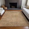 Piper Looms Mayfield Geometric AMF777 Copper Machine Washable Area Rug Lifestyle Image Feature