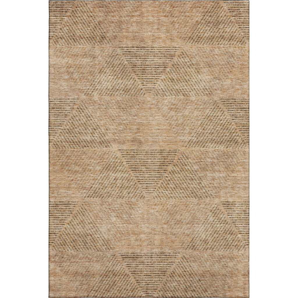 Piper Looms Mayfield Geometric AMF777 Copper Machine Washable Area Rug main image