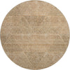 Piper Looms Mayfield Geometric AMF777 Copper Machine Washable Area Rug Round Main Image