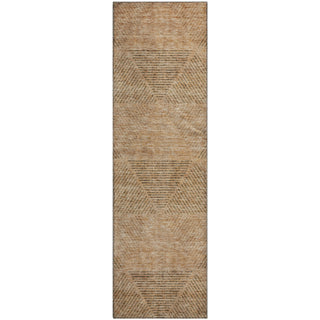 Piper Looms Mayfield Geometric AMF777 Copper Machine Washable Area Rug Runner Main Image