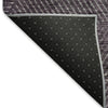 Piper Looms Mayfield Geometric AMF777 Eggplant Machine Washable Area Rug Backing Image