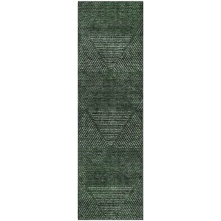 Piper Looms Mayfield Geometric AMF777 Fern Machine Washable Area Rug Runner Main Image