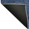 Piper Looms Mayfield Geometric AMF777 Navy Machine Washable Area Rug Backing Image