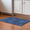 Piper Looms Mayfield Geometric AMF777 Navy Machine Washable Area Rug Scatter Lifestyle Image Feature