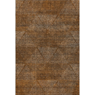 Piper Looms Mayfield Geometric AMF777 Terracotta Machine Washable Area Rug main image