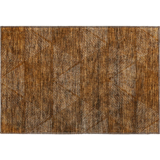 Piper Looms Mayfield Geometric AMF777 Terracotta Machine Washable Area Rug Scatter Main Image