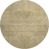 Piper Looms Mayfield Geometric AMF777 Wheat Machine Washable Area Rug Round Main Image