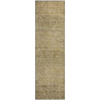 Piper Looms Mayfield Geometric AMF777 Wheat Machine Washable Area Rug Runner Main Image