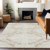 Piper Looms Mayfield Floral AMF778 Beige Machine Washable Area Rug Lifestyle Image Feature