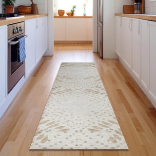 Piper Looms Mayfield Floral AMF778 Beige Machine Washable Area Rug Runner Lifestyle Image Feature