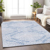 Piper Looms Mayfield Floral AMF778 Blue Machine Washable Area Rug Lifestyle Image Feature