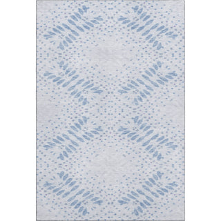 Piper Looms Mayfield Floral AMF778 Blue Machine Washable Area Rug main image
