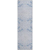 Piper Looms Mayfield Floral AMF778 Blue Machine Washable Area Rug Runner Main Image