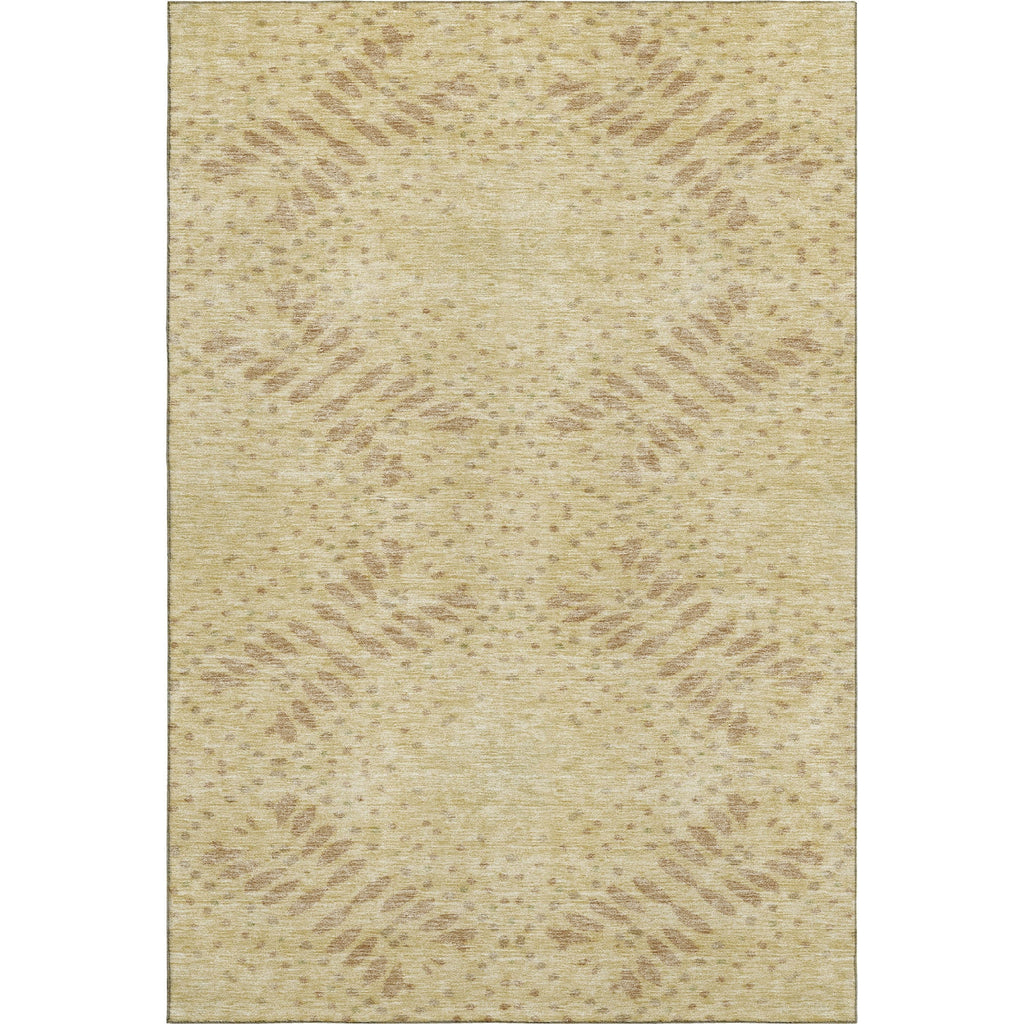 Piper Looms Mayfield Floral AMF778 Gold Machine Washable Area Rug main image