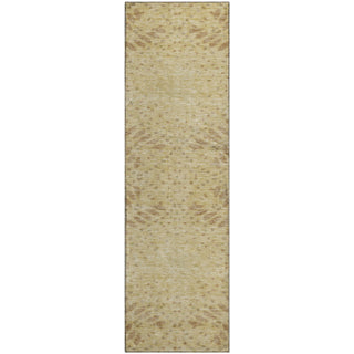 Piper Looms Mayfield Floral AMF778 Gold Machine Washable Area Rug Runner Main Image