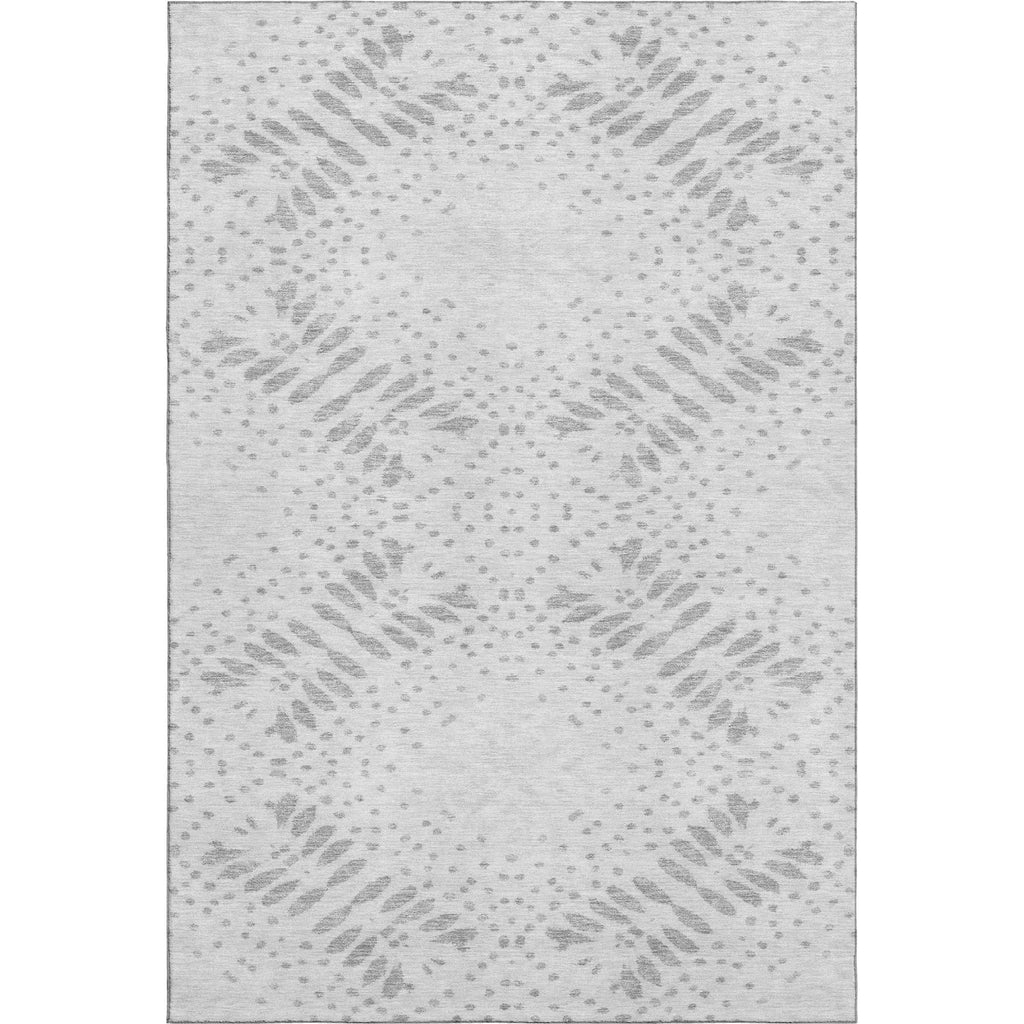 Piper Looms Mayfield Floral AMF778 Gray Machine Washable Area Rug main image