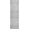 Piper Looms Mayfield Floral AMF778 Gray Machine Washable Area Rug Runner Main Image
