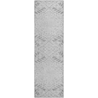Piper Looms Mayfield Floral AMF778 Gray Machine Washable Area Rug Runner Main Image