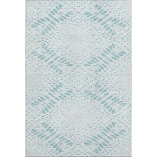 Piper Looms Mayfield Floral AMF778 Teal Machine Washable Area Rug main image