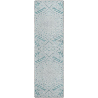 Piper Looms Mayfield Floral AMF778 Teal Machine Washable Area Rug Runner Main Image