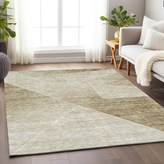 Piper Looms Mayfield Modern AMF779 Beige Machine Washable Area Rug Lifestyle Image Feature