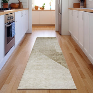 Piper Looms Mayfield Modern AMF779 Beige Machine Washable Area Rug Runner Lifestyle Image Feature