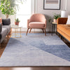 Piper Looms Mayfield Modern AMF779 Blue Machine Washable Area Rug Lifestyle Image Feature
