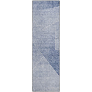 Piper Looms Mayfield Modern AMF779 Blue Machine Washable Area Rug Runner Main Image