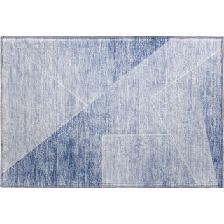 Piper Looms Mayfield Modern AMF779 Blue Machine Washable Area Rug Scatter Main Image