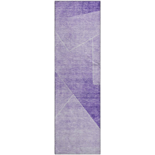 Piper Looms Mayfield Modern AMF779 Purple Machine Washable Area Rug Runner Main Image