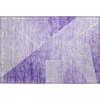 Piper Looms Mayfield Modern AMF779 Purple Machine Washable Area Rug Scatter Main Image
