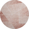 Piper Looms Mayfield Modern AMF779 Salmon Machine Washable Area Rug Round Main Image