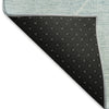 Piper Looms Mayfield Modern AMF779 Teal Machine Washable Area Rug Backing Image