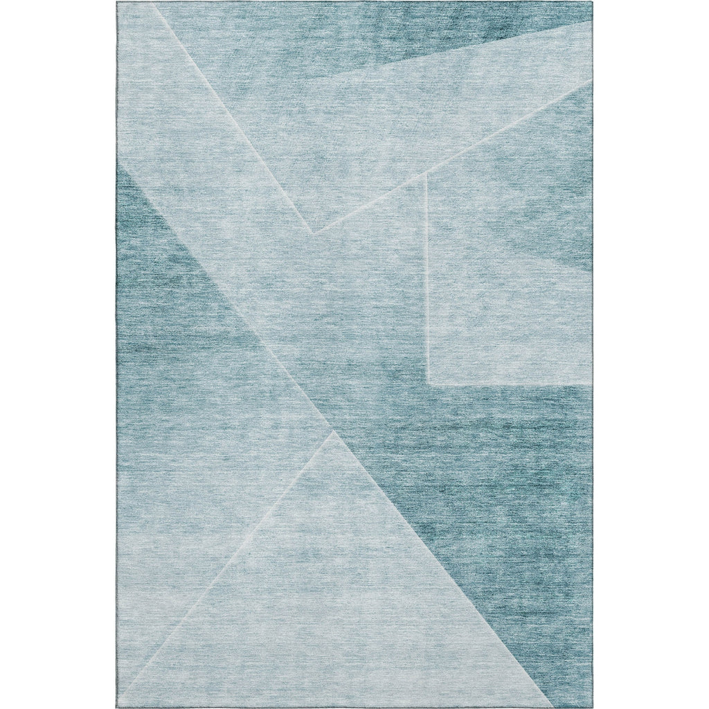 Piper Looms Mayfield Modern AMF779 Teal Machine Washable Area Rug main image