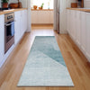 Piper Looms Mayfield Modern AMF779 Teal Machine Washable Area Rug Runner Lifestyle Image Feature