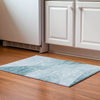 Piper Looms Mayfield Modern AMF779 Teal Machine Washable Area Rug Scatter Lifestyle Image Feature
