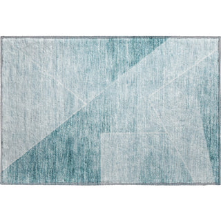 Piper Looms Mayfield Modern AMF779 Teal Machine Washable Area Rug Scatter Main Image