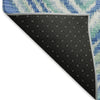Piper Looms Mayfield Diamonds AMF780 Blue Machine Washable Area Rug Backing Image