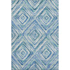 Piper Looms Mayfield Diamonds AMF780 Blue Machine Washable Area Rug main image