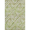 Piper Looms Mayfield Diamonds AMF780 Green Machine Washable Area Rug main image